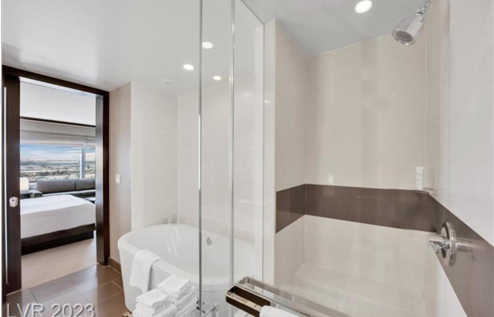 Vdara Beautiful Suite On 22Nd Flr Free Valet Parking Las Vegas Exterior photo
